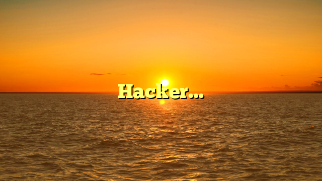  Hacker…