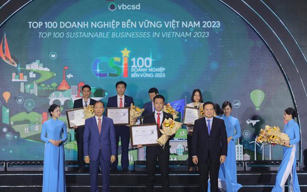  Bridgestone Việt Nam xuất sắc được vinh danh Top 100 doanh nghiệp bền vững 2023