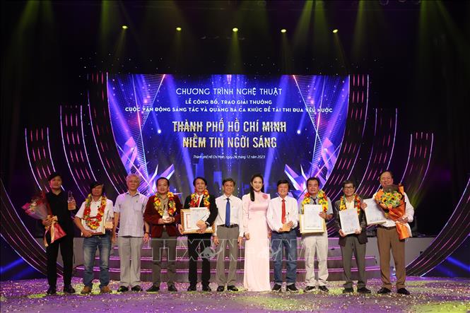  Thành phố Hồ Chí Minh: Trao giải sáng tác ca khúc về đề tài thi đua yêu nước