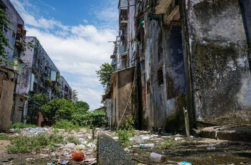  Lối thoát cho chung cư chờ sập, ngập rác và chuột ở Đà Nẵng