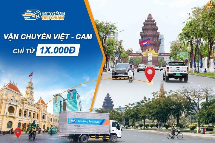 Giao Hàng Tiêu Chuẩn chính thức mở rộng tuyến vận chuyển quốc tế Việt - Cam.