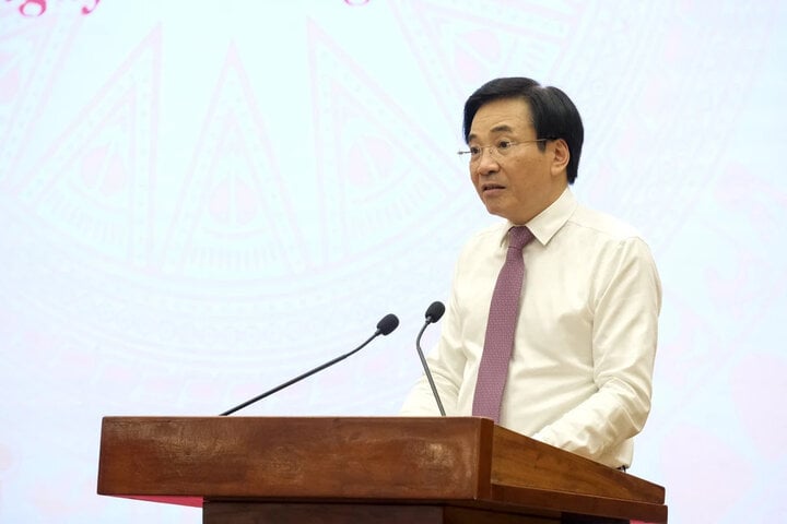 Bộ trưởng, Chủ nhiệm Văn phòng Chính phủ Trần Văn Sơn. (Ảnh: TTXVN)