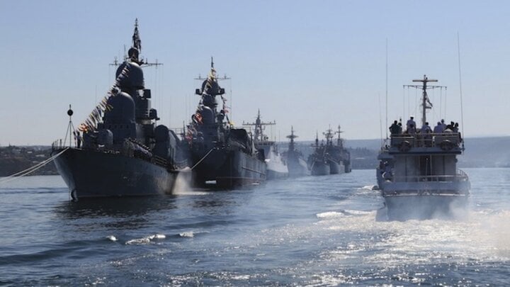 Tàu chiến thuộc Hạm đội Biển Đen của Nga.