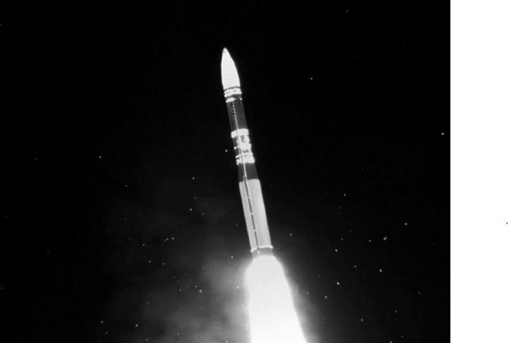 Tên lửa ICBM Minuteman III của Mỹ trong một thử nghiệm. (Ảnh: AFGSC)
