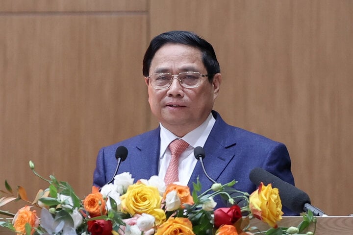Thủ tướng Phạm Minh Chính. ( Ảnh: VGP/Nhật Bắc)