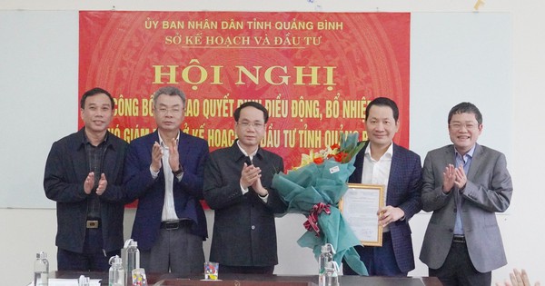  Điều động, bổ nhiệm 2 phó giám đốc sở ở Quảng Bình