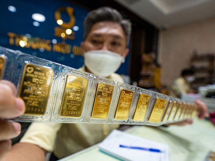 Giá vàng vượt 80 triệu đồng/lượng. (Ảnh minh họa: Vietnamnet.vn).
